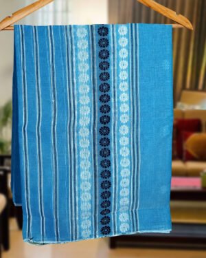 Handcrafted Silk Cotton Sador Mekhela with unstitched Blouse piece