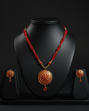 Assamese jewellery JAPI PAAT