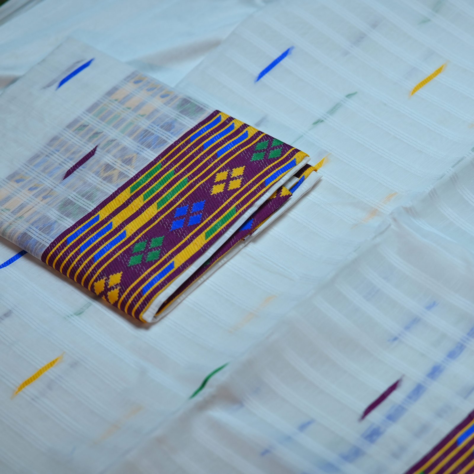 Kesh bosa design mekhela sador - Image 3