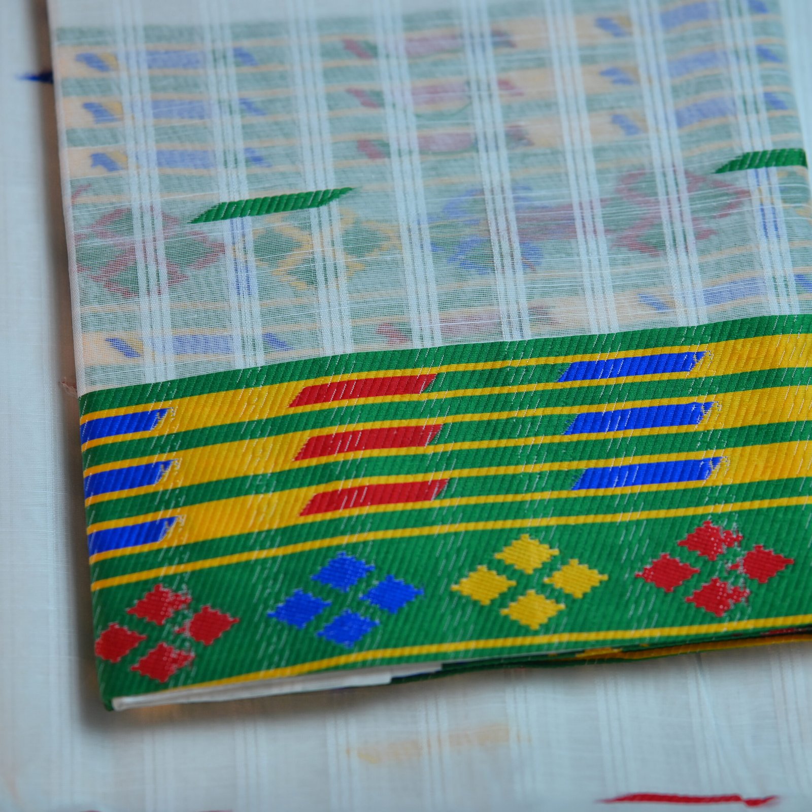 Kesh bosa design mekhela sador - Image 2
