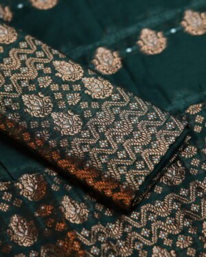 AC Cotton sador mekhela with unstitched Blouse piece
