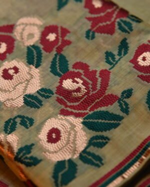 Bihu special muga cotton sador mekhela